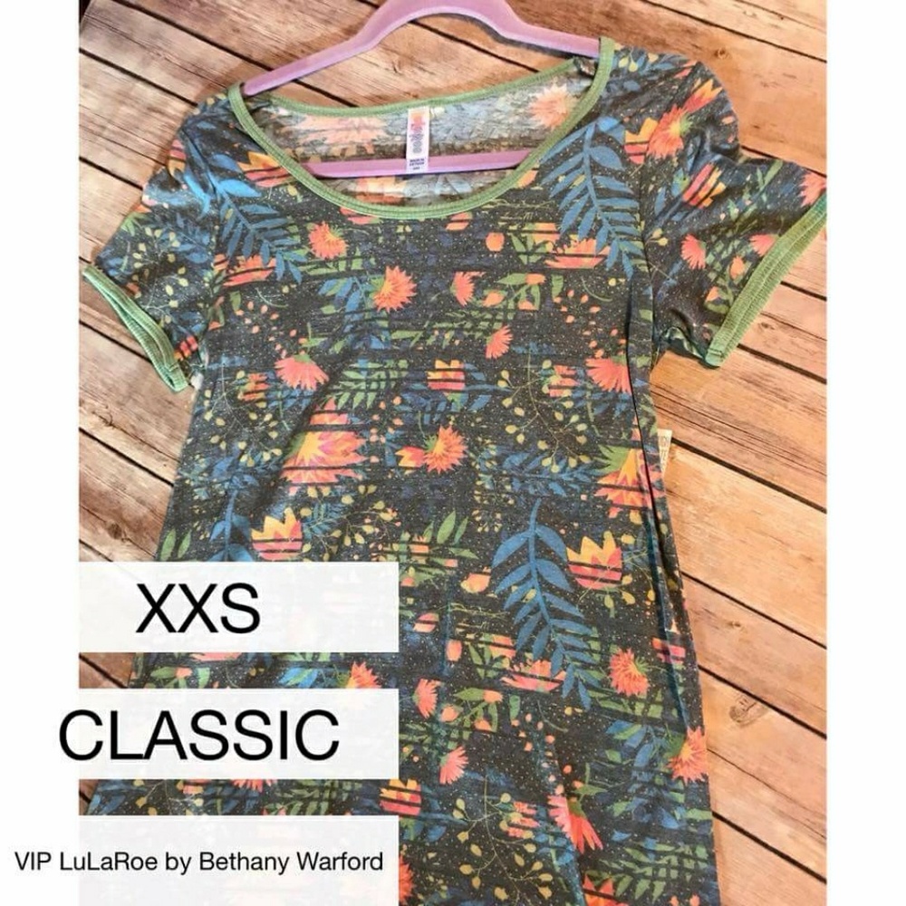 XXS classic t lularoe NWT